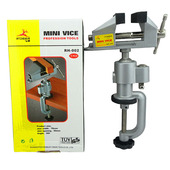 旋转台虎钳RH 万向台钳 002 飞鹿合金360度旋转万向桌虎钳 正品