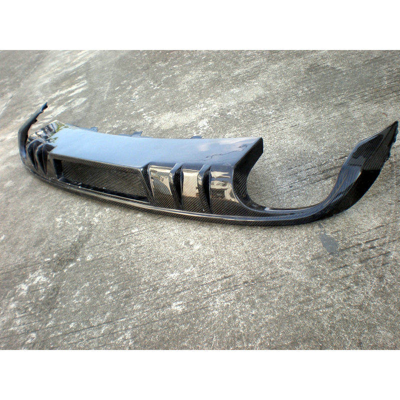 适用于09-10款奥迪A5AMG款碳纤维改装专用后唇后扰流后杠下巴两门