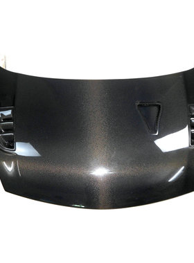 适用于本田八代思域FD2 (国外)碳纤改装专用机盖引擎盖机头盖包围