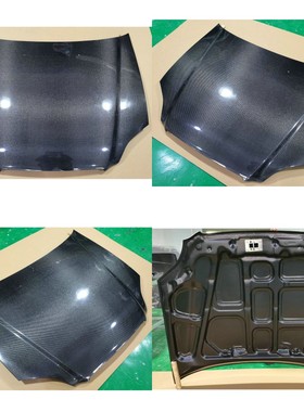 适用于本田思域碳纤维机盖 96-98思域EK3引擎盖 改装专用发动机盖