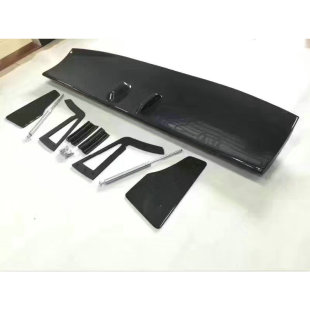 适用于GT86 三厢车通用3D赛车轻量化定风翼 BRZ碳纤维大尾翼改装