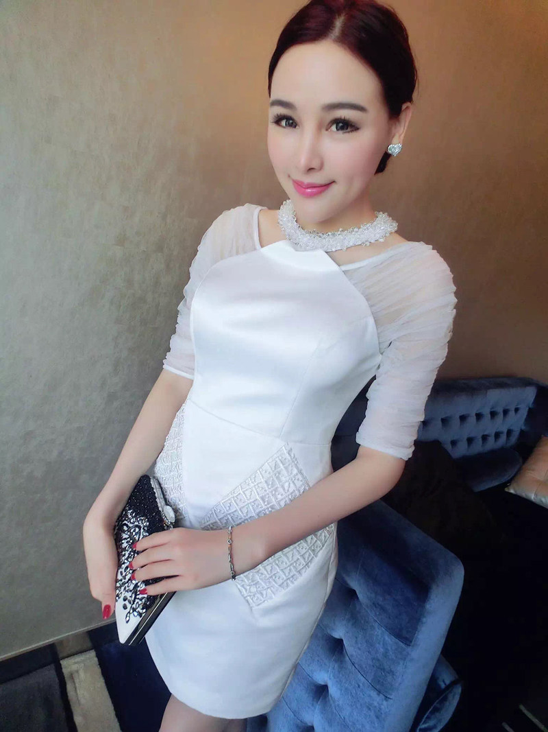 LEEDY new pattern heavy industry Lace Nail bead Self cultivation Package hip full dress host show party Annual meeting Evening dressin the Women's clothing/Boutique , Wedding/Cheongsam/Formal dress , Formal dress/Evening  category - from Buy2taobao.com to provide professional Taobao agent buy service