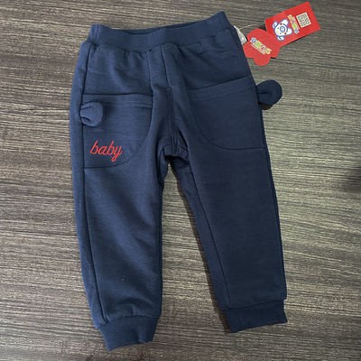 特卖安笛贝乐男女童摇粒绒棉裤儿童80码加厚长裤加绒裤子