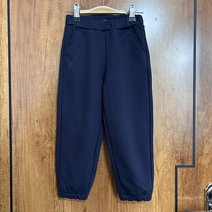 波*登剩余布料捡漏款毛圈薄绒男童秋冬长裤休闲裤