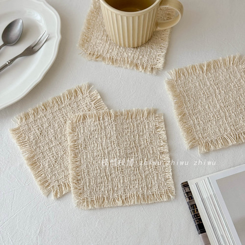 南法编织装饰垫小众高颜值布垫