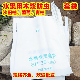 芒果柚子防虫鸟白色套袋青柚葡萄芭乐脐橙茂谷沃柑橘沙田柚红美人