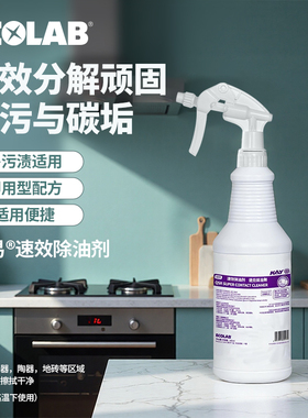 艺康KAY速效除油剂家用商用去油污去胶痕去马克笔清洗烤箱煎烤盘