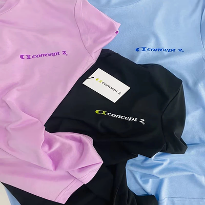 2025春新款百搭圆领宽松刺绣短袖