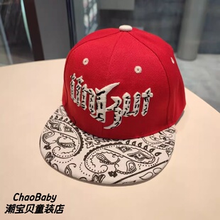 儿童帽子春秋四季遮阳街舞嘻哈鸭舌帽男童女童防晒亲子棒球帽
