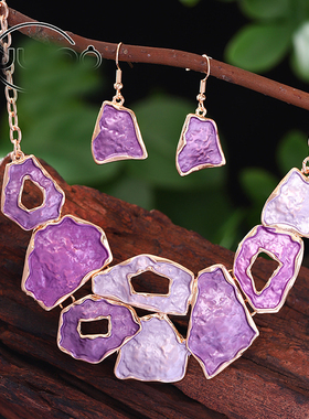 欧美复古宫廷风锁骨链