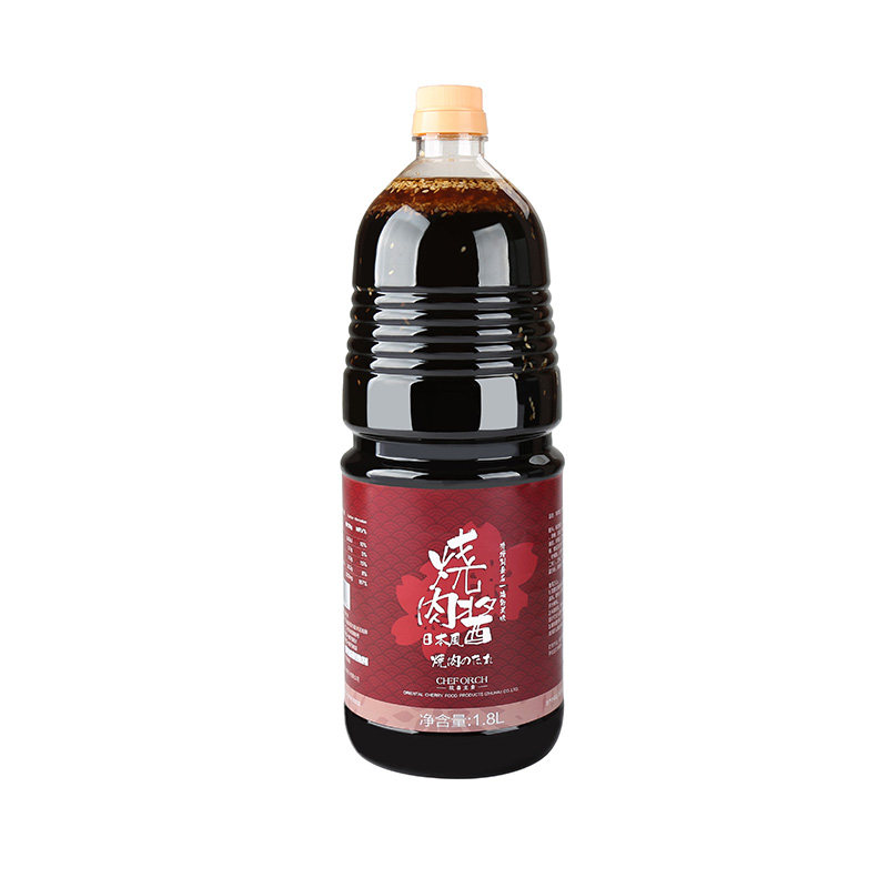 樱花日式烧肉酱烧肉汁烧烤腌蘸调料日本风调味蘸家用商用炒菜1.8L