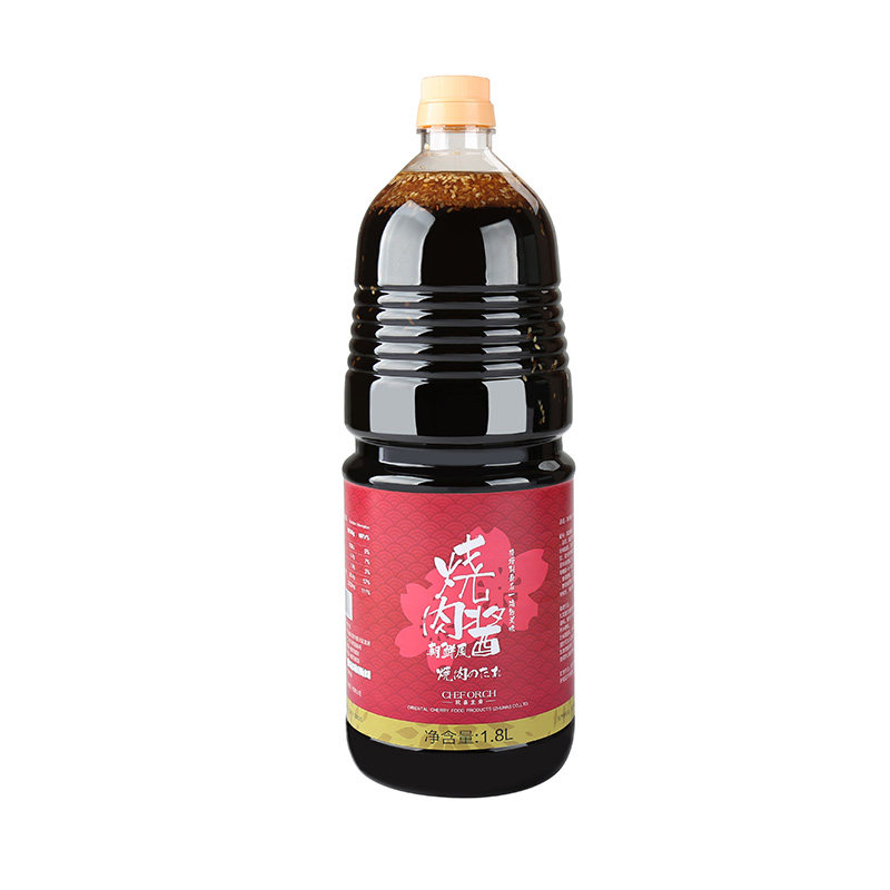 樱花韩式烧肉酱韩国烤肉汁烧烤腌蘸调料调味酱腌料家用商用1.8L