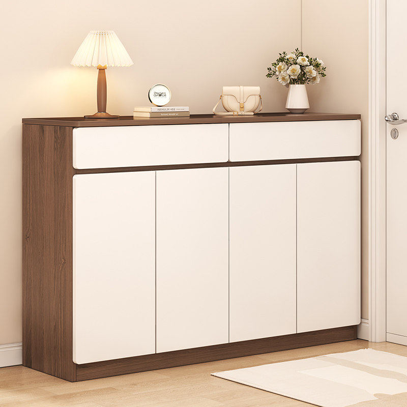 鞋柜家用门口收纳柜一体靠墙2026热卖入户玄关柜门外走廊用大容量