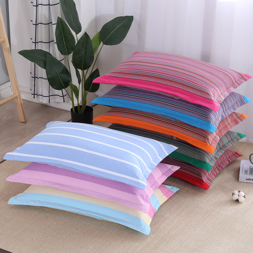 粗布荞麦枕头套装成人保护颈椎