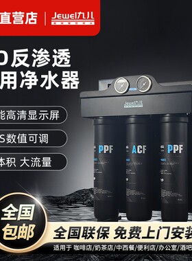 九儿反渗透商用净水器RO膜大流量直饮净水器TDS调节咖啡店奶茶店