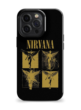 涅槃乐队Nirvana In Utero海报艺术摇滚适用iPhone17 ProMax/air 16 plus苹果15Pro手机壳14防摔13保护套华为