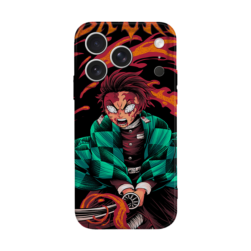 鬼灭愤怒的灶门炭治郎手机壳