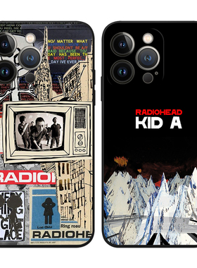 摇滚乐队Radiohead电台司令艺术专辑周边适用iPhone17 ProMax/16 plus苹果15Pro手机壳13/14防摔软壳12保护套