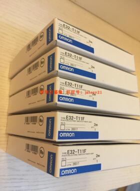 Omron/欧姆龙原装全新正品光纤传感器E32-T22B E32-T22R