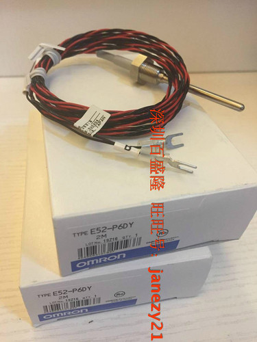 欧姆龙OMRON原装全新正品温度传感器E52-P15AY D=3.2 NETU 2M