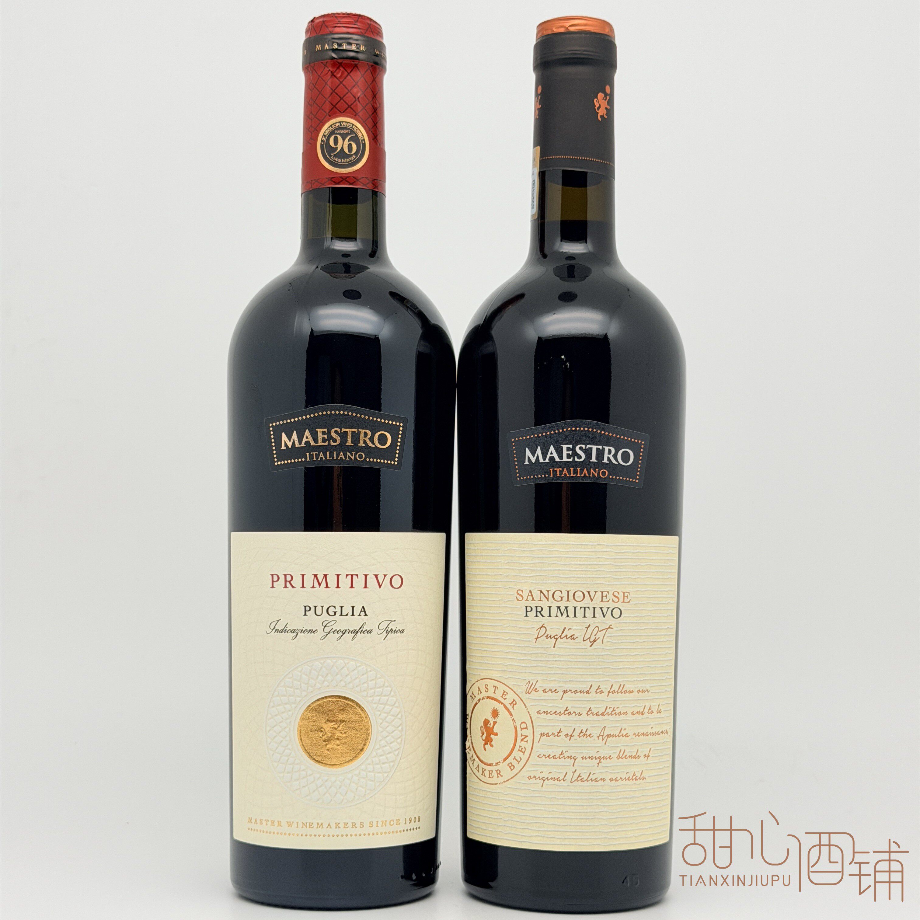 大师酒庄桑娇维塞红葡萄酒