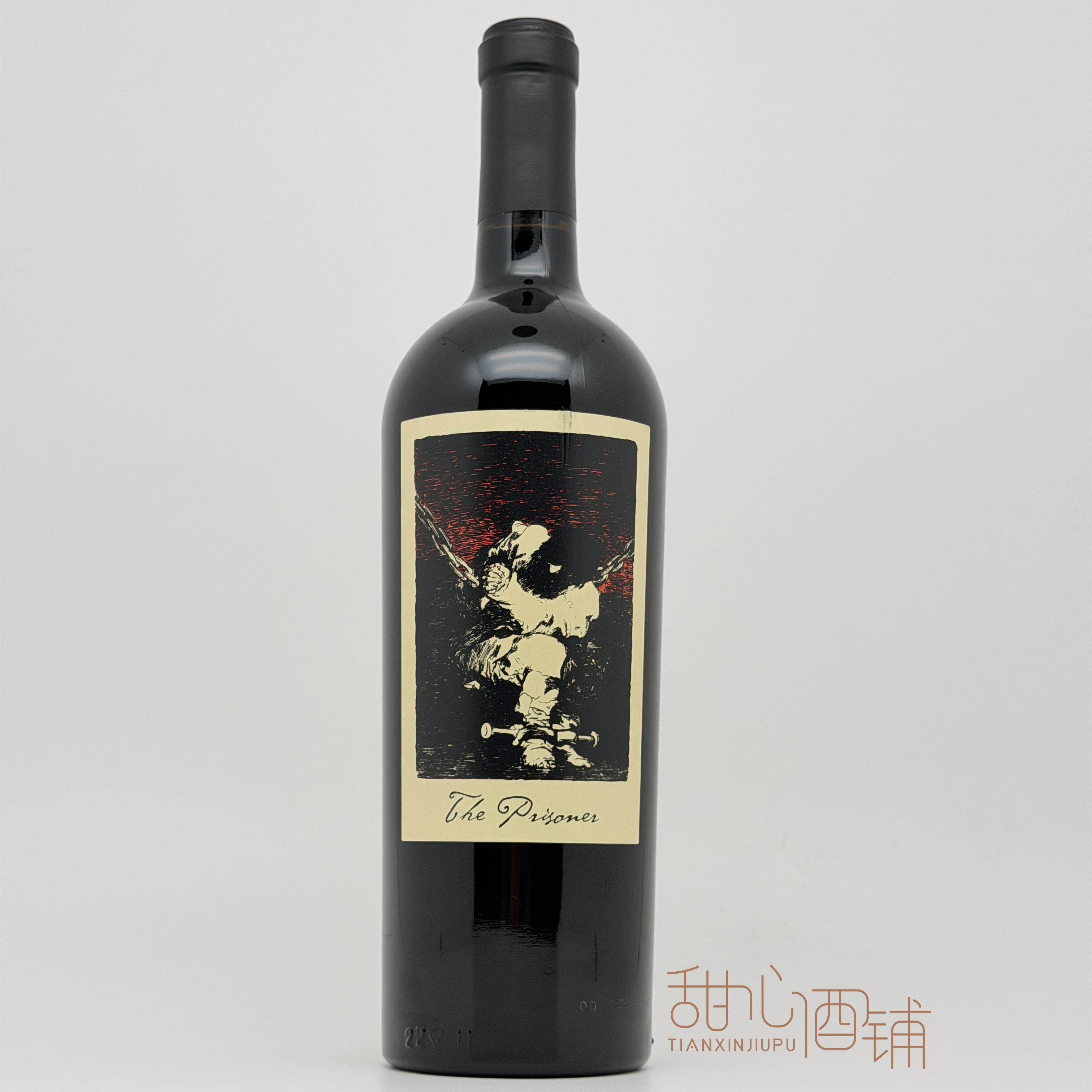 美国膜拜酒Prisoner 囚徒 禁锢者 仙粉黛混酿赤霞珠红葡萄酒