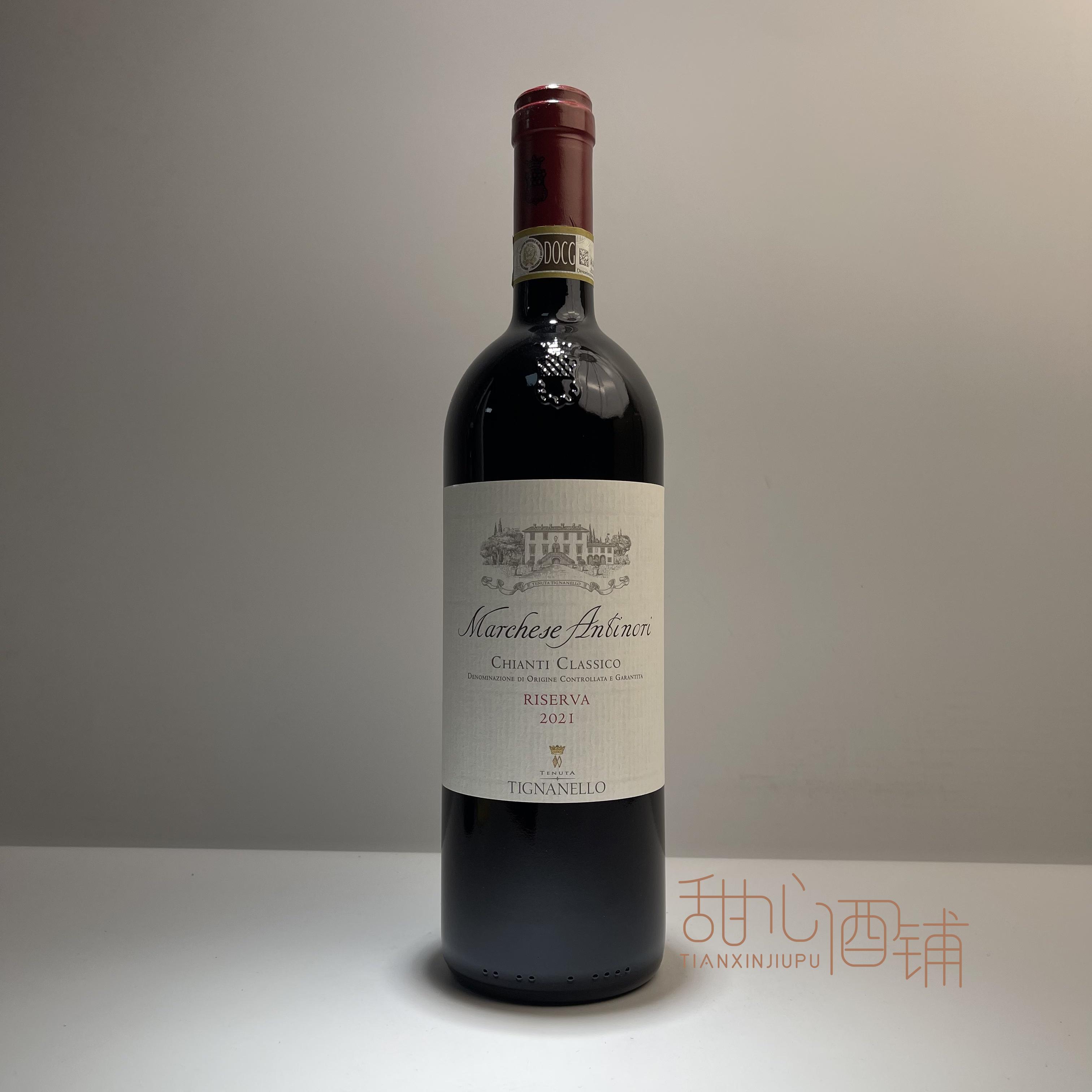 意大利托斯卡纳 安东尼世家天娜副牌 侯爵干红葡萄酒2021百大第七