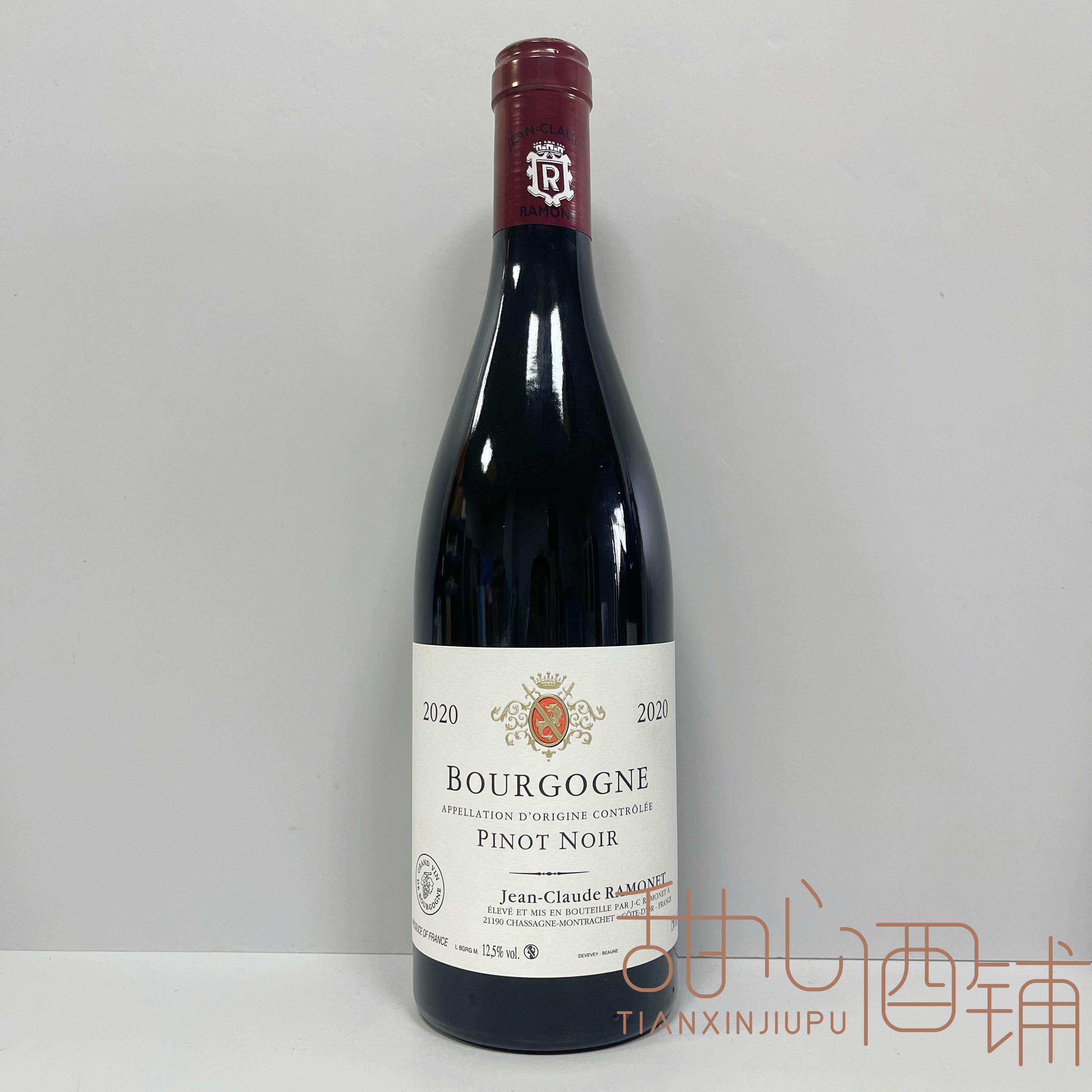 法国勃艮第 拉梦内酒庄大区干红葡萄酒CC三星名庄 Ramonet 2020年