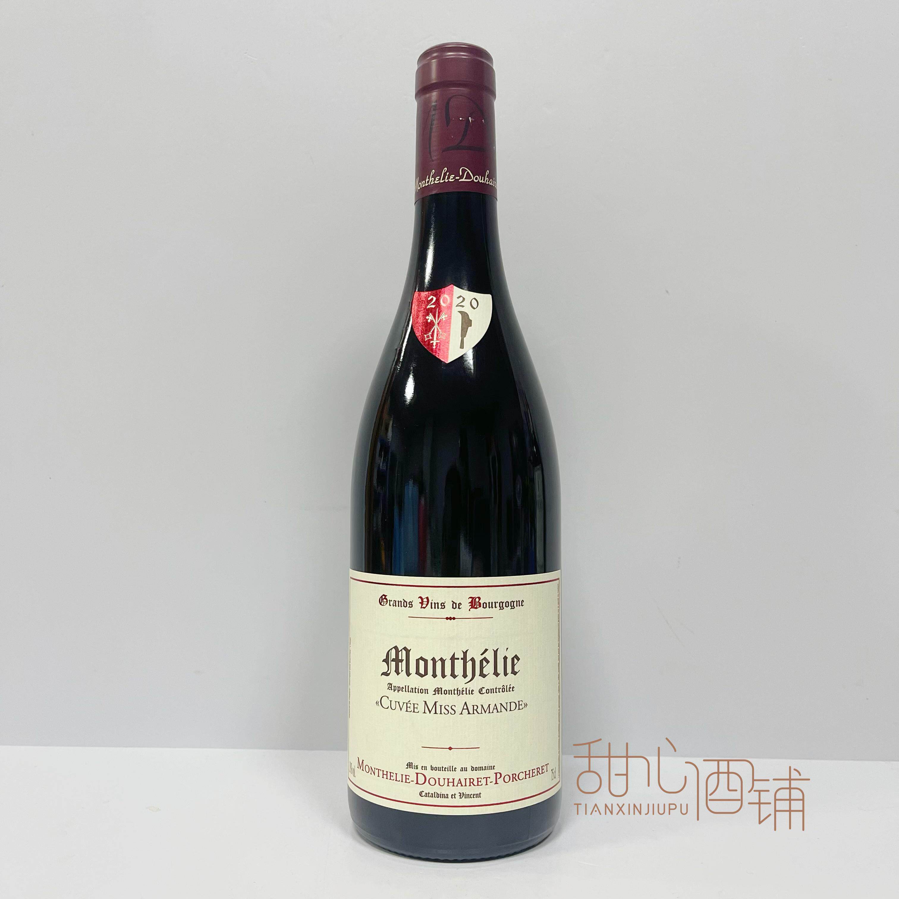 杜芮蒙蝶利阿曼达夫人干红葡萄酒