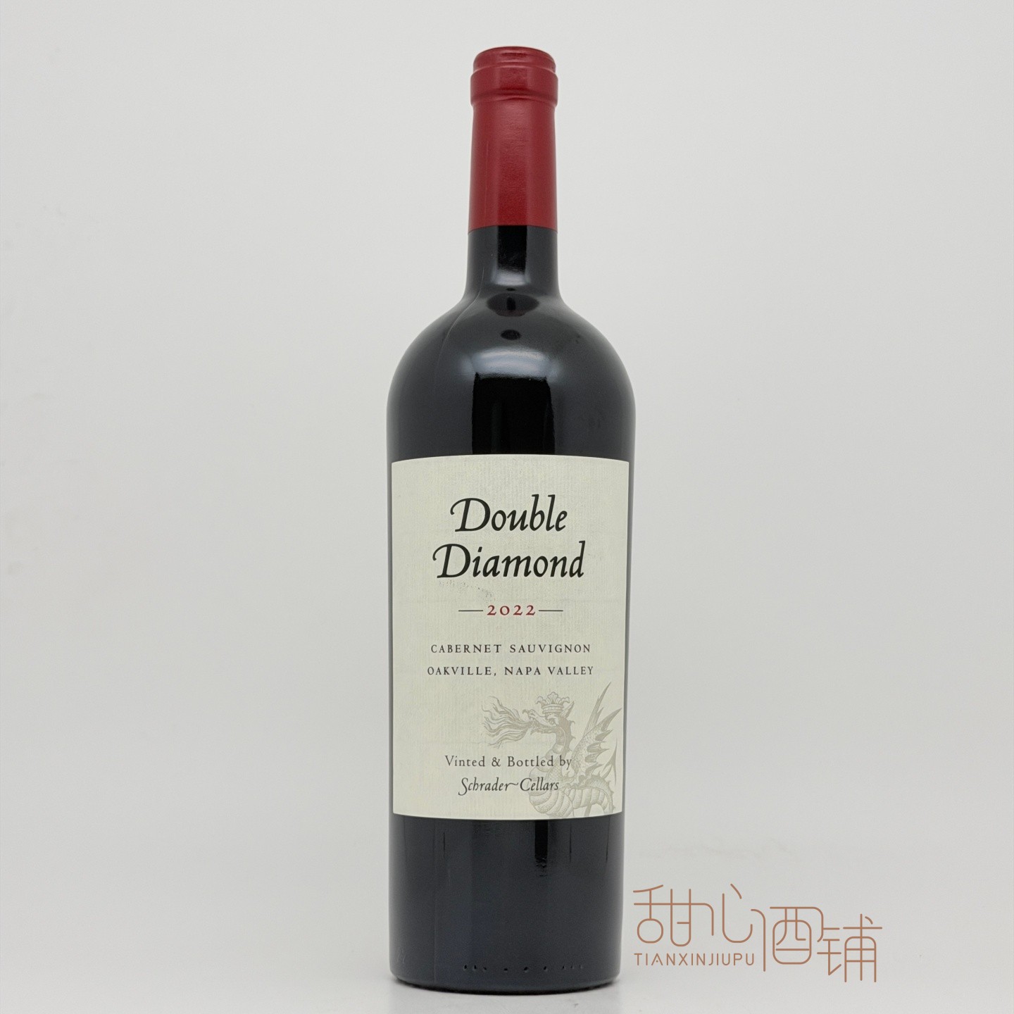 沙德美国纳帕双钻赤霞珠红葡萄酒