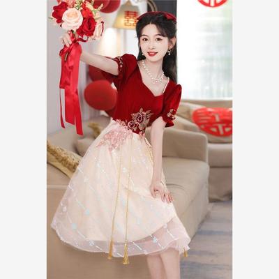 敬酒服2025新款小个子结