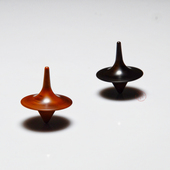 创意木质陀螺儿童手捻盗梦空间旋转手作指尖成人解压玩具亲子礼物