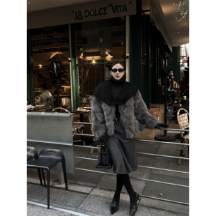 nczz《点睛之笔》  羊毛粗针围脖