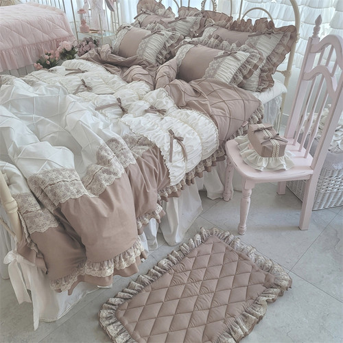 韩国正品纯棉浪漫公主婚礼被套