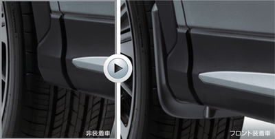 Mitsubishi eclipse cross FRMUD GUARD
