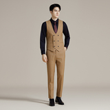 婚礼商务韩版修身西装马甲套MJT2520-P135，男装西服套装，星座1606-1