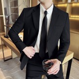 银丝混纺时尚休闲西装外套男士韩版修身西服DX59-P155，男装西服套装，星座1606-1