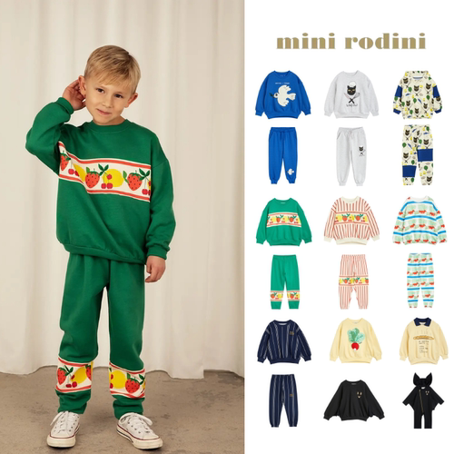 儿童时髦撞色拼接卫衣卫裤连体裤