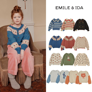 ida 卫衣毛衣开衫 法国 舒适百搭保暖 emile 时尚 现货 24aw