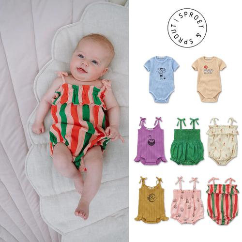 宝宝婴儿清凉吊带包屁连体爬服