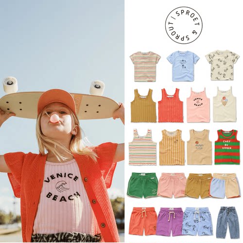 儿童卡通可爱印花长袖T恤可爱