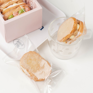 加厚透明包装袋机封袋奶酥卷达克瓦兹烘焙奶糕玛德琳曲奇雪花酥饼