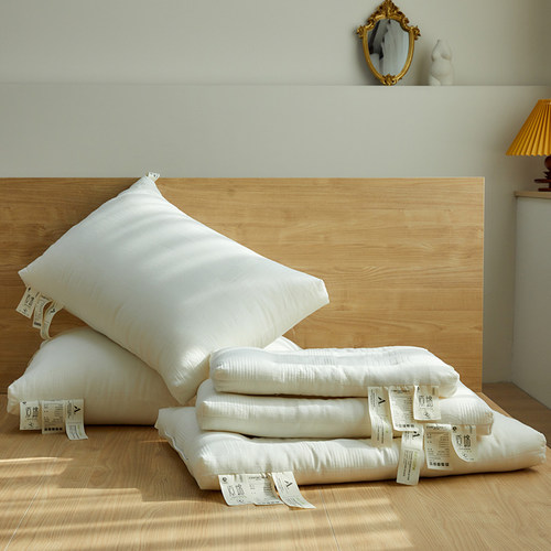 原棉提花日式A类大豆枕头