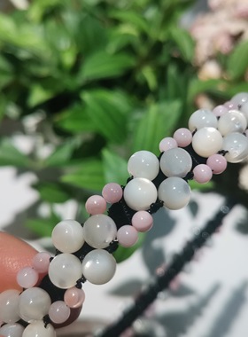 天然白蝶贝发箍女高级感气质百搭头箍发卡森系轻奢重工发饰定制