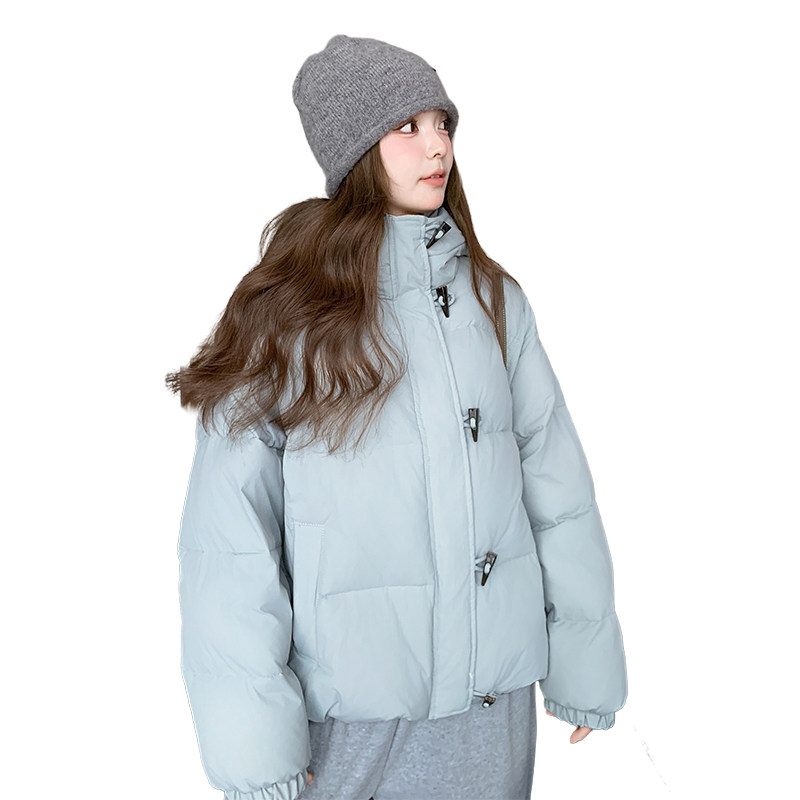 现货2026年冬装新款50绒牛角扣羽绒服外套XW8095P275K418,女装羽绒服,浙宝171