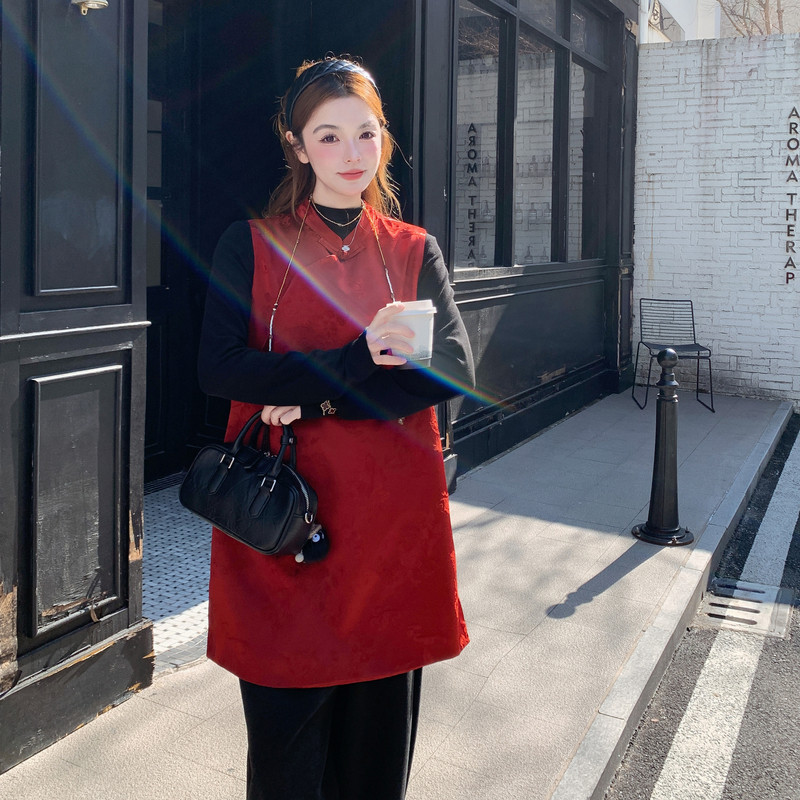 2026年早春风马甲两件套连衣裙XW9806P225K338,女装连衣裙,浙宝171