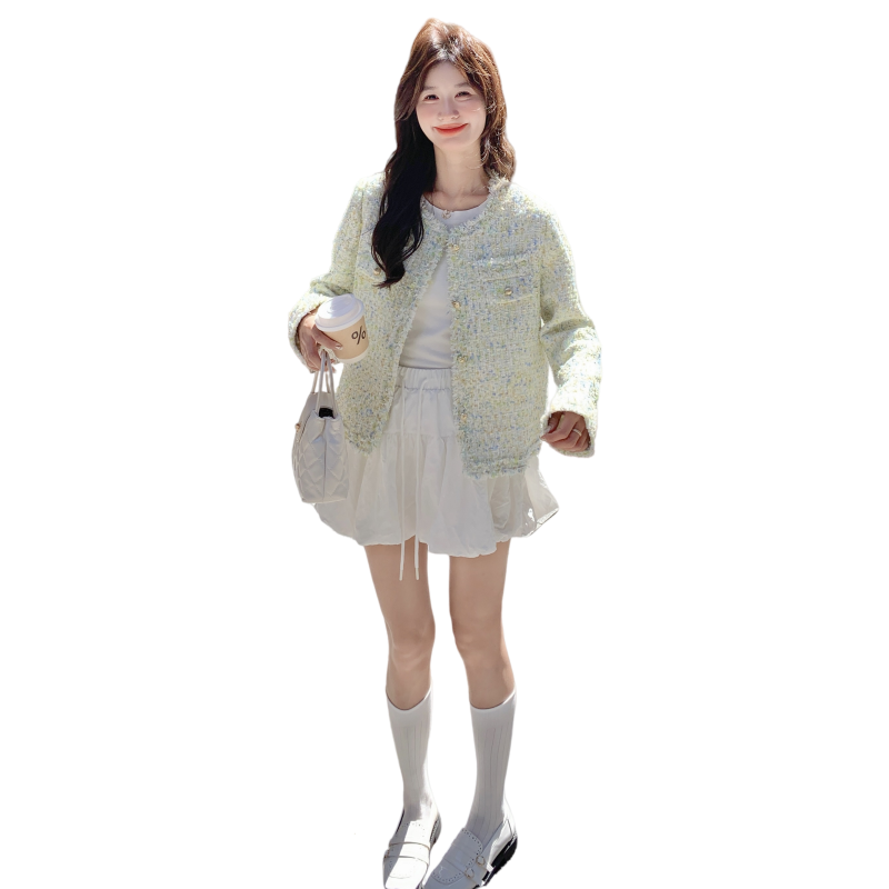 现货2026年秋装新款小香风外套XW706P145K218,女装短外套,浙宝171