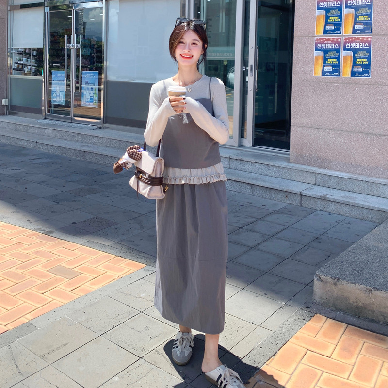 现货2025年秋季新款三件套韩系显瘦套裙XW733P175K268,女装套装/套裙,浙宝171