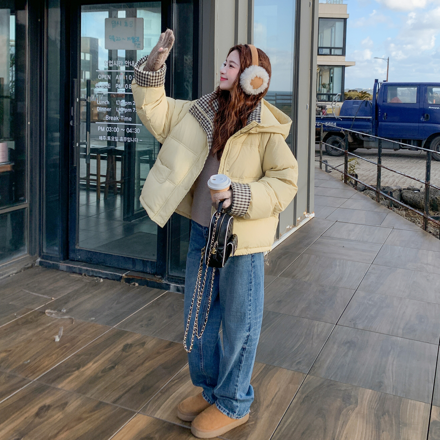 现货冬装新款韩系拼接格纹羽绒服外套(50绒)XW3336P265K398,女装羽绒服,浙宝171 现货冬装新款韩系拼接格纹羽绒服外套(50绒)XW3336P265K398,女装羽绒服,浙宝171