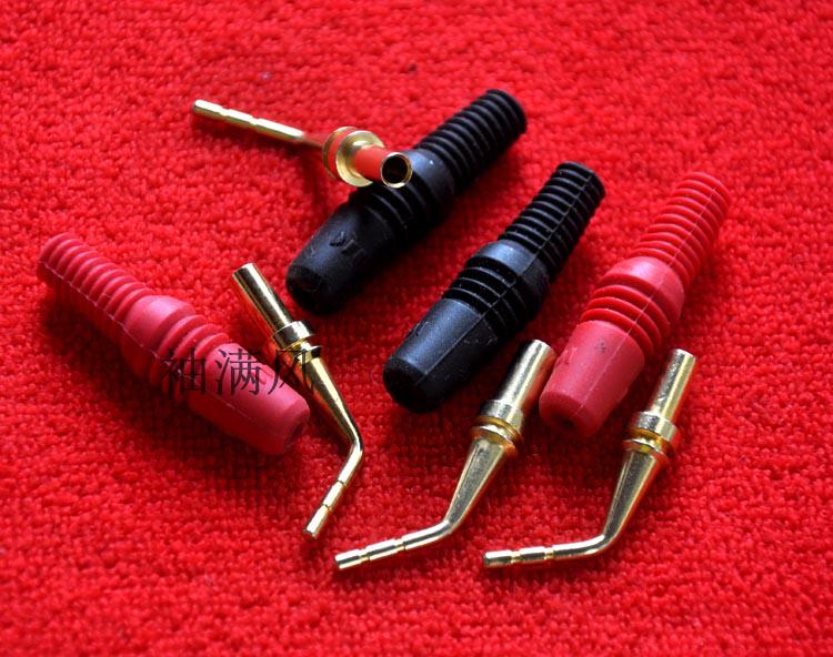 美国原装针插弯头 直角插头 古董音箱 老款喇叭扦头 音响连接端子
